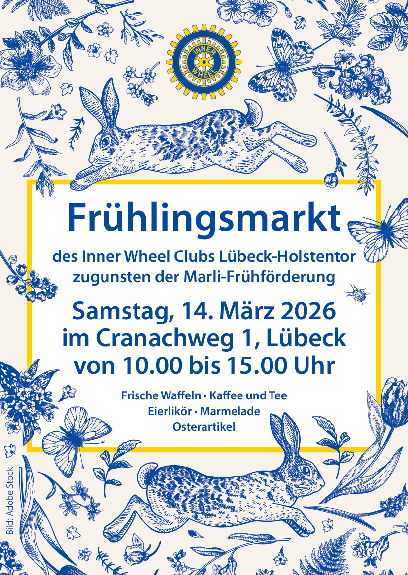 Fruhlingsmarkt Plakat DIN A 4